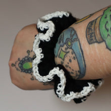 Load image into Gallery viewer, Spider Glow Crochet Scrunchie