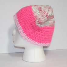 Load image into Gallery viewer, Pink Starburst Crochet Cat Hat
