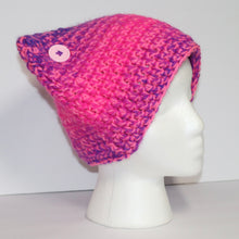 Load image into Gallery viewer, Dahlia Sky Crochet Cat Hat