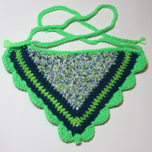 Load image into Gallery viewer, Sour Gecko Crochet Bandana