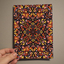 Load image into Gallery viewer, Halloween Candy ~ Neurographic Art ~ 5x7 Art Print