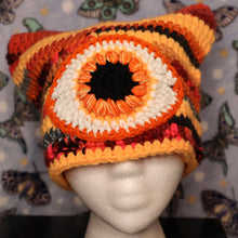Load image into Gallery viewer, Pumpkin Monster Eyeball Cat Hat