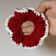 Load image into Gallery viewer, Spider Bite Crochet Scrunchie