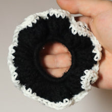 Load image into Gallery viewer, Spider Glow Crochet Scrunchie