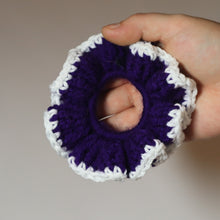 Load image into Gallery viewer, Purple Potion Crochet Scrunchie