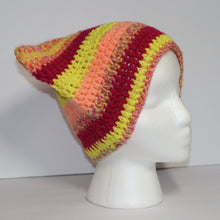 Load image into Gallery viewer, Sour Creamsicle Crochet Cat Hat