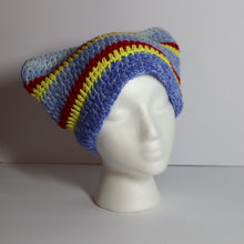 Load image into Gallery viewer, Hot Dog in the Sky Crochet Cat Hat