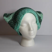 Load image into Gallery viewer, Teal Time Crochet Cat Hat