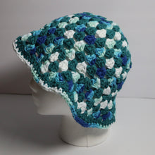 Load image into Gallery viewer, Sea Lion Splash Crochet Bucket Hat