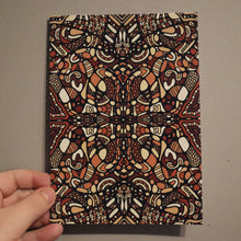 Load image into Gallery viewer, Chocolate Moss ~ Neurographic Art ~ 5x7 Art Print