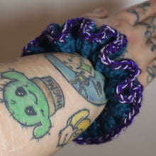 Load image into Gallery viewer, Boo Berry Crochet Scrunchie