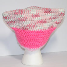 Load image into Gallery viewer, Pink Starburst Crochet Cat Hat