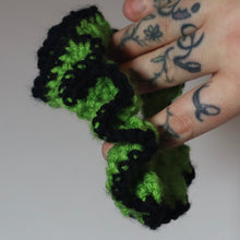 Load image into Gallery viewer, Goblin Warts Crochet Scrunchie