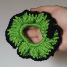 Load image into Gallery viewer, Goblin Warts Crochet Scrunchie