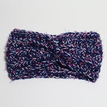 Load image into Gallery viewer, Berry Blue Crochet Headband