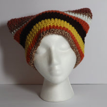 Load image into Gallery viewer, Pumpkin Pie Picnic Crochet Cat Hat