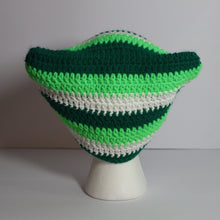 Load image into Gallery viewer, Electric Green Apple Crochet Cat Hat