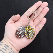 Load image into Gallery viewer, Moonlight Lovers Resin Halloween Keychain