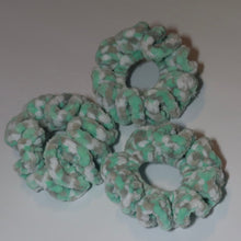 Load image into Gallery viewer, Monster Hugs Crochet Velvet Scrunchie