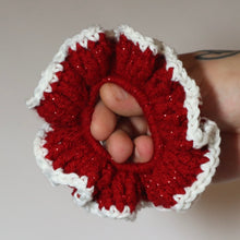 Load image into Gallery viewer, Spider Bite Crochet Scrunchie