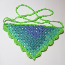 Load image into Gallery viewer, Sparkle Slime Crochet Bandana