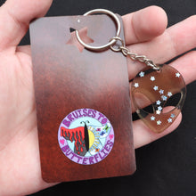 Load image into Gallery viewer, Star Alien Resin Halloween Keychain