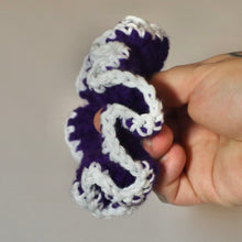 Load image into Gallery viewer, Purple Potion Crochet Scrunchie