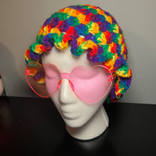 Load image into Gallery viewer, Rainbow Swirl Crochet Bucket Hat