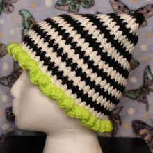 Load image into Gallery viewer, Slime Raccoon Frilly Cat Hat