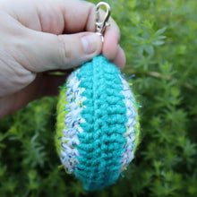 Load image into Gallery viewer, Deep Sea Monster Puffy Evil Eye Keychain