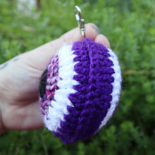 Load image into Gallery viewer, Spiced Lavender Evil Eye Keychain