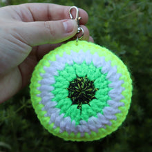 Load image into Gallery viewer, Glow Party Puffy Evil Eye Keychain