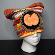 Load image into Gallery viewer, Pumpkin Patch Crochet Cat Hat