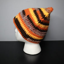 Load image into Gallery viewer, Pumpkin Leaves Crochet Cat Hat