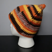Load image into Gallery viewer, Pumpkin Leaves Crochet Cat Hat