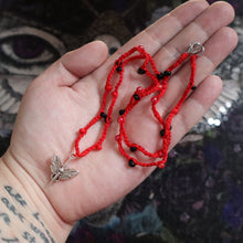 Load image into Gallery viewer, Skull Warrior Crochet Beaded Necklace