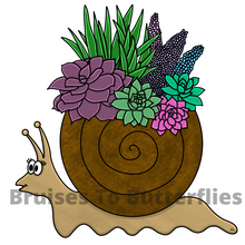 Load image into Gallery viewer, Cute Flower Snail Sticker🐌💐