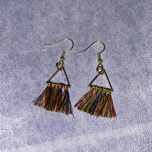 Load image into Gallery viewer, Triangle Tassel Earring△