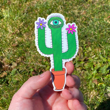 Load image into Gallery viewer, One Eyed Cactus Sticker🌵👁