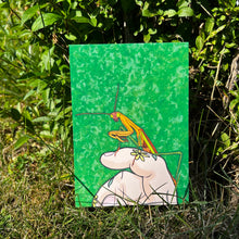 Load image into Gallery viewer, Mantis in my Hand 5x7 Art Print by Alexis Kennedy