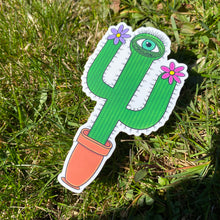 Load image into Gallery viewer, One Eyed Cactus Sticker🌵👁