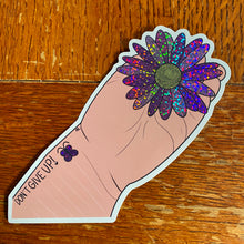 Load image into Gallery viewer, “Don’t Give Up” Daisy (Glitter)🌼
