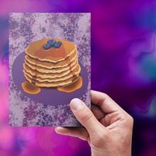 Load image into Gallery viewer, Pancake Pile 5x7 Art Print by Alexis Kennedy