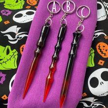 Load image into Gallery viewer, Long Self Defense Keychains❤️🖤