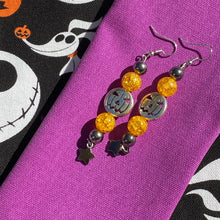 Load image into Gallery viewer, Pumpkin Star Earrings🎃⭐️