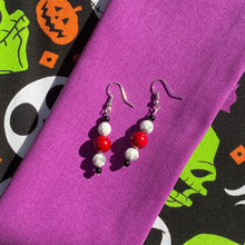 Load image into Gallery viewer, Spooky Crackle Earrings⚡️