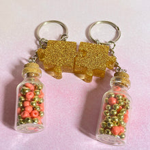 Load image into Gallery viewer, We’re Stuck Like Glue Matching Keychain Set