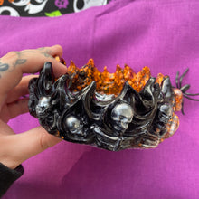 Load image into Gallery viewer, Half n Half Skeleton Ashtray/Trinket Dish💀