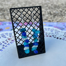 Load image into Gallery viewer, Abstract Beaded Stone Earrings
