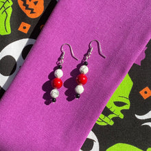 Load image into Gallery viewer, Spooky Crackle Earrings⚡️